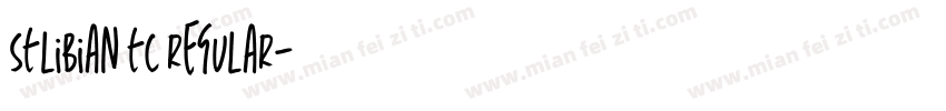 stlibian tc regular字体转换